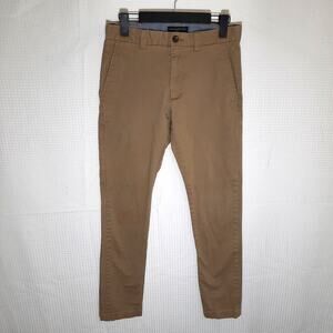 Banana Republic Fulton Skinny Chino 29x32 Khaki Stretch Pants Men’s Slim Fit